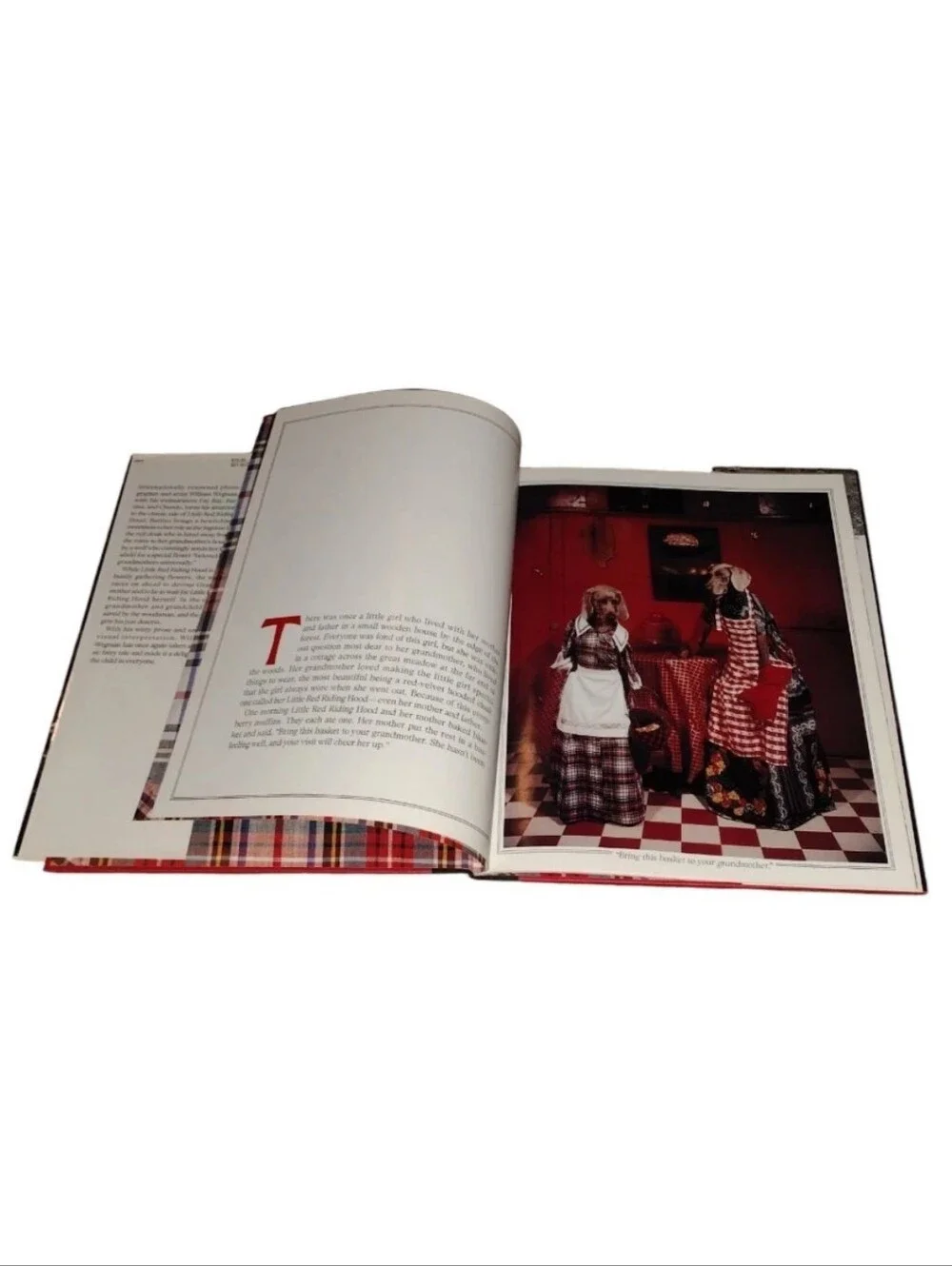 Little Red Riding Hood Book - Hardcover, by Wegman William - Very Good Condition